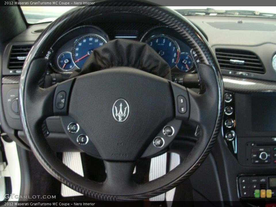 Nero Interior Steering Wheel for the 2012 Maserati GranTurismo MC Coupe #69977359