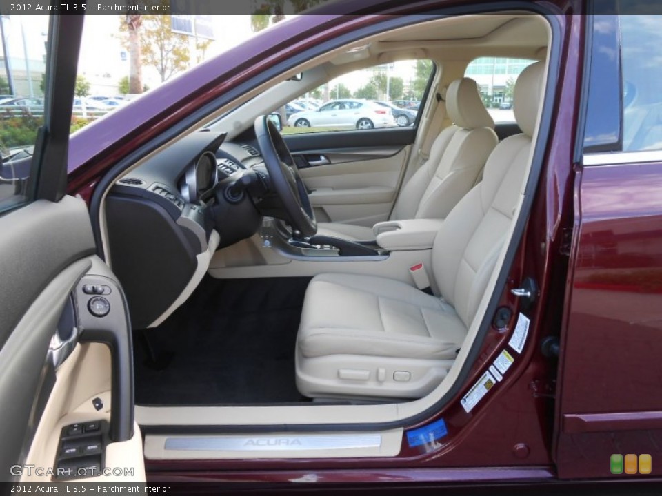 Parchment Interior Front Seat for the 2012 Acura TL 3.5 #69981330
