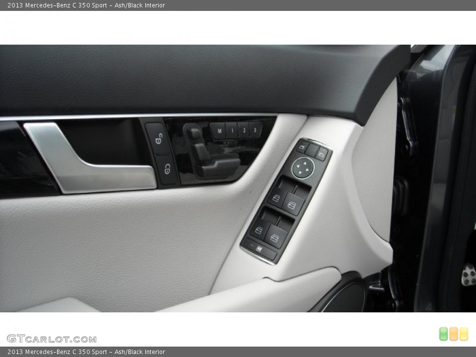Ash/Black Interior Controls for the 2013 Mercedes-Benz C 350 Sport #69982642