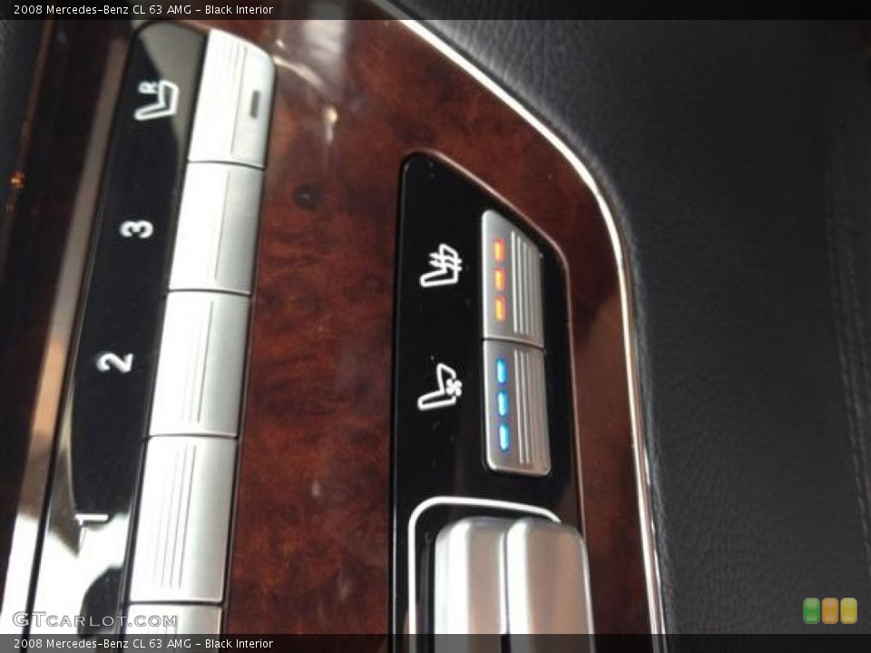 Black Interior Controls for the 2008 Mercedes-Benz CL 63 AMG #69985632