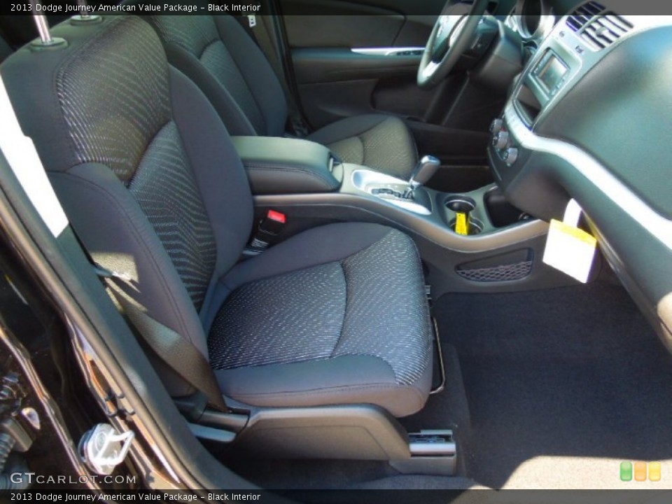 Black Interior Photo for the 2013 Dodge Journey American Value Package #69987517