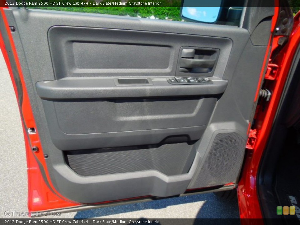 Dark Slate/Medium Graystone Interior Door Panel for the 2012 Dodge Ram 2500 HD ST Crew Cab 4x4 #69987772