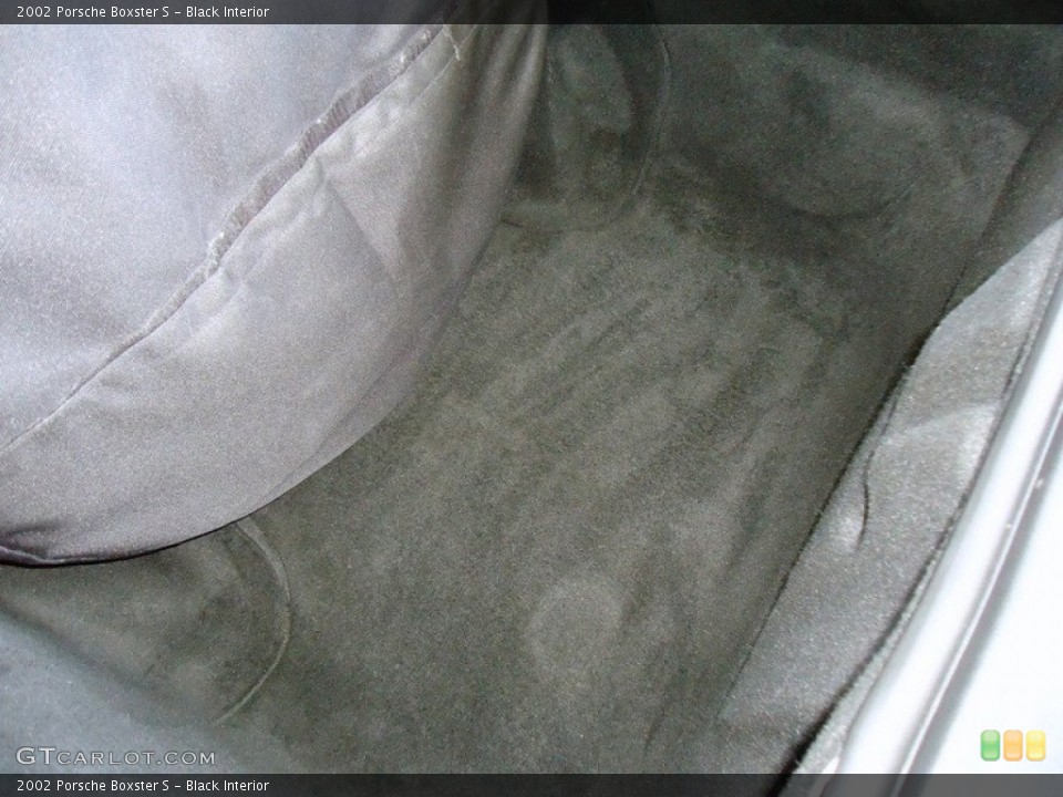 Black Interior Trunk for the 2002 Porsche Boxster S #69988198