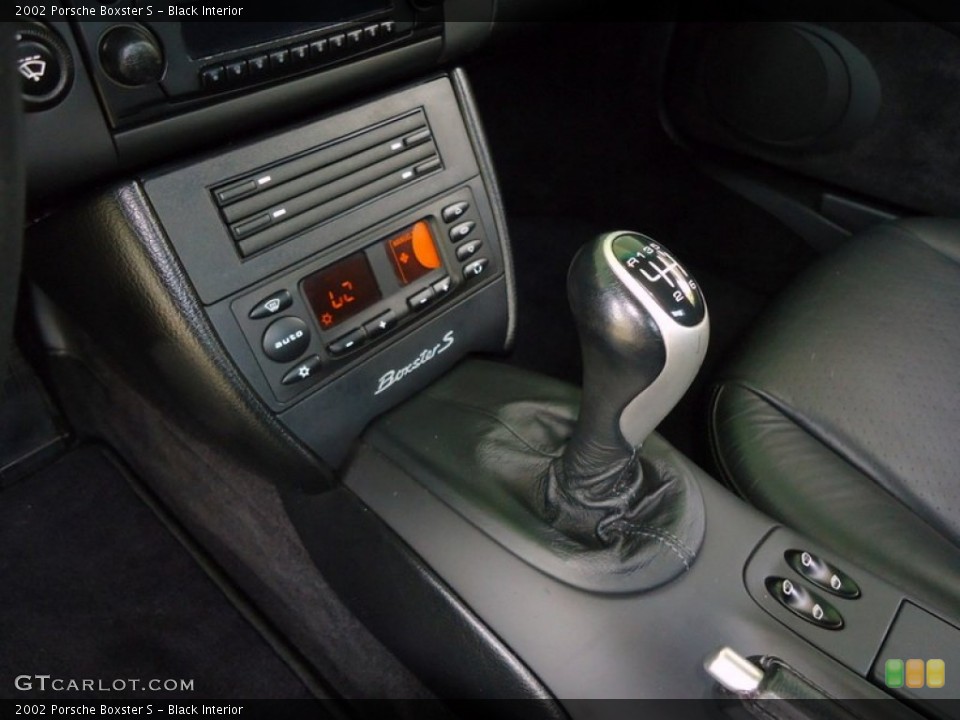 Black Interior Transmission for the 2002 Porsche Boxster S #69988240