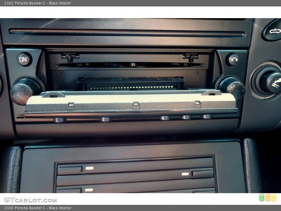 Black Interior Audio System for the 2002 Porsche Boxster S #69988369