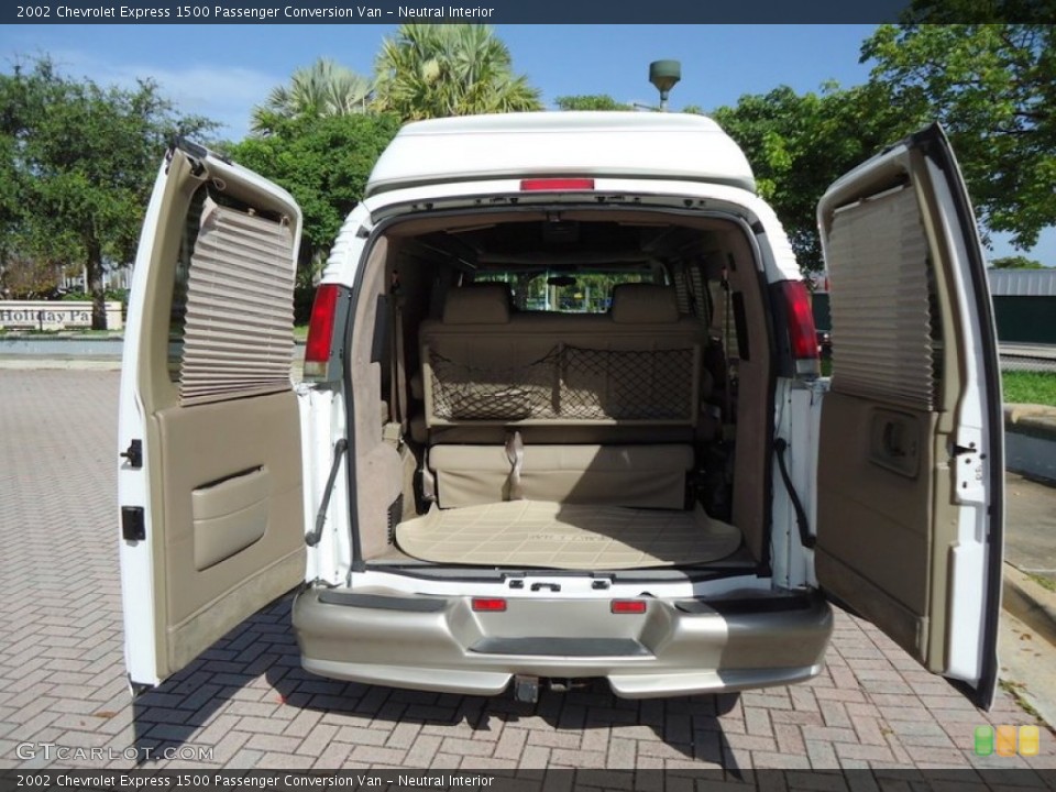 Neutral Interior Trunk for the 2002 Chevrolet Express 1500 Passenger Conversion Van #69991069