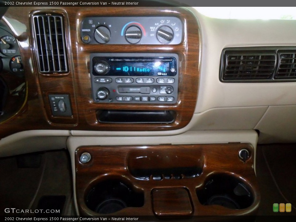 Neutral Interior Controls for the 2002 Chevrolet Express 1500 Passenger Conversion Van #69991231