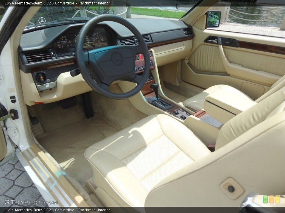 Parchment Interior Prime Interior for the 1994 Mercedes-Benz E 320 Convertible #69991549