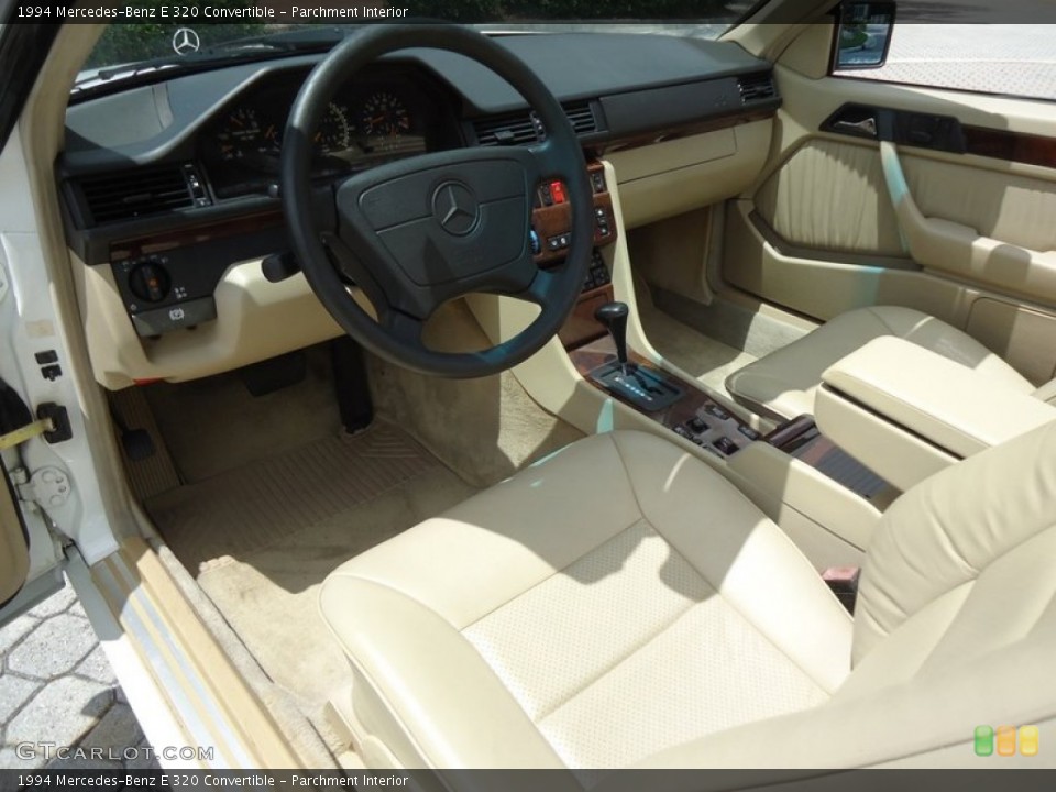 Parchment Interior Prime Interior for the 1994 Mercedes-Benz E 320 Convertible #69991774
