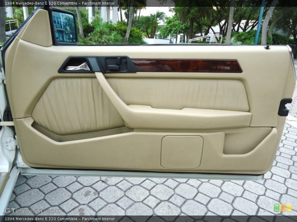 Parchment Interior Door Panel for the 1994 Mercedes-Benz E 320 Convertible #69991798