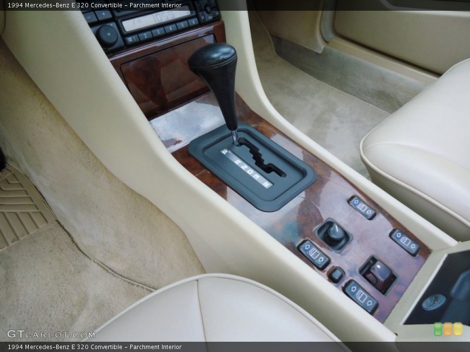 Parchment Interior Transmission for the 1994 Mercedes-Benz E 320 Convertible #69991849