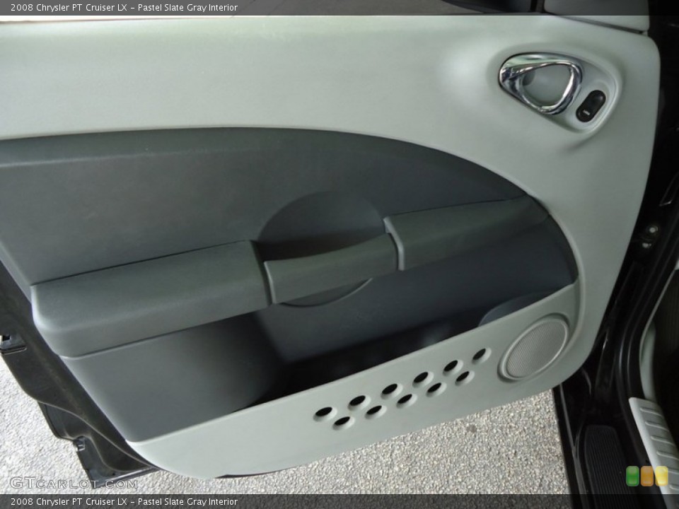 Pastel Slate Gray Interior Door Panel for the 2008 Chrysler PT Cruiser LX #69992191