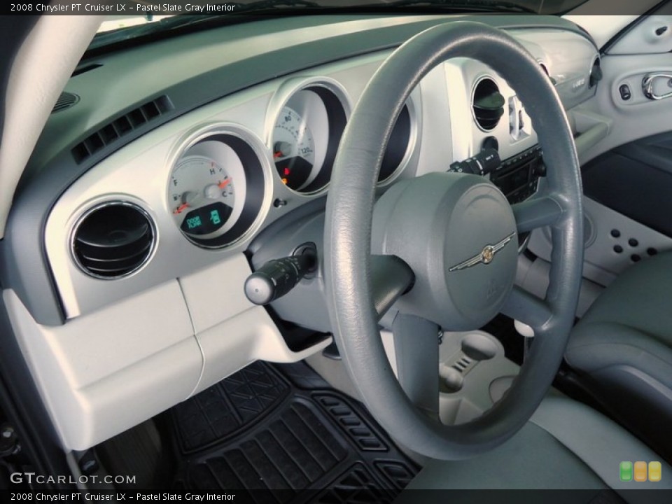 Pastel Slate Gray Interior Steering Wheel for the 2008 Chrysler PT Cruiser LX #69992206