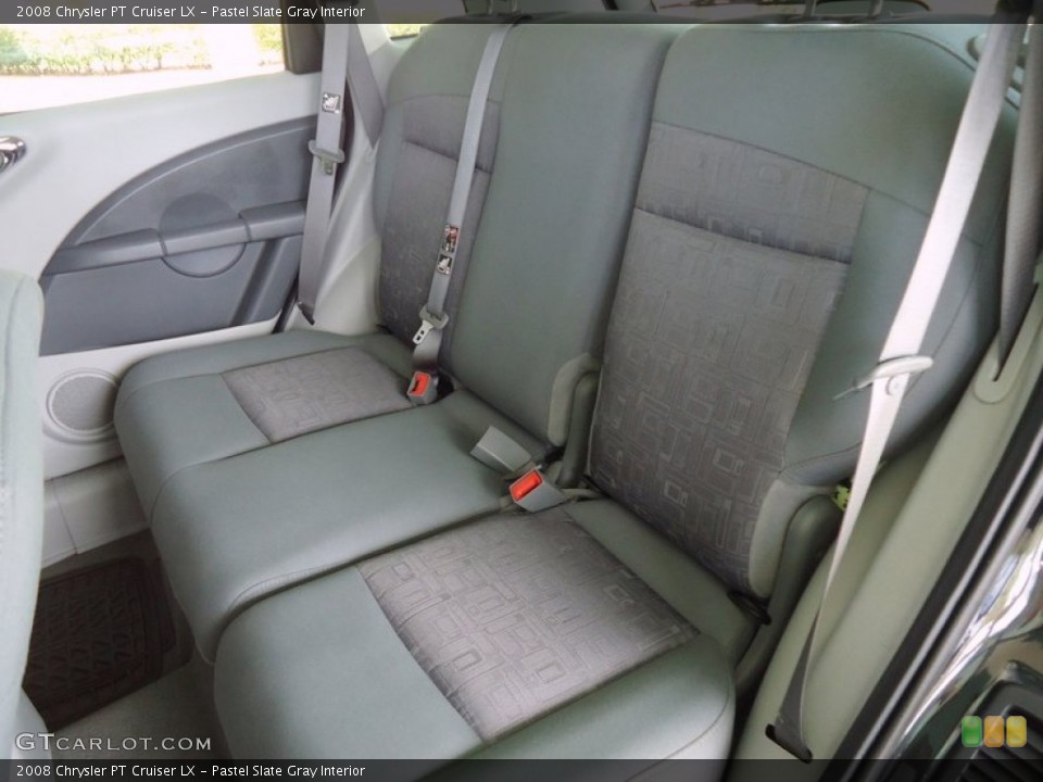 Pastel Slate Gray Interior Rear Seat for the 2008 Chrysler PT Cruiser LX #69992224