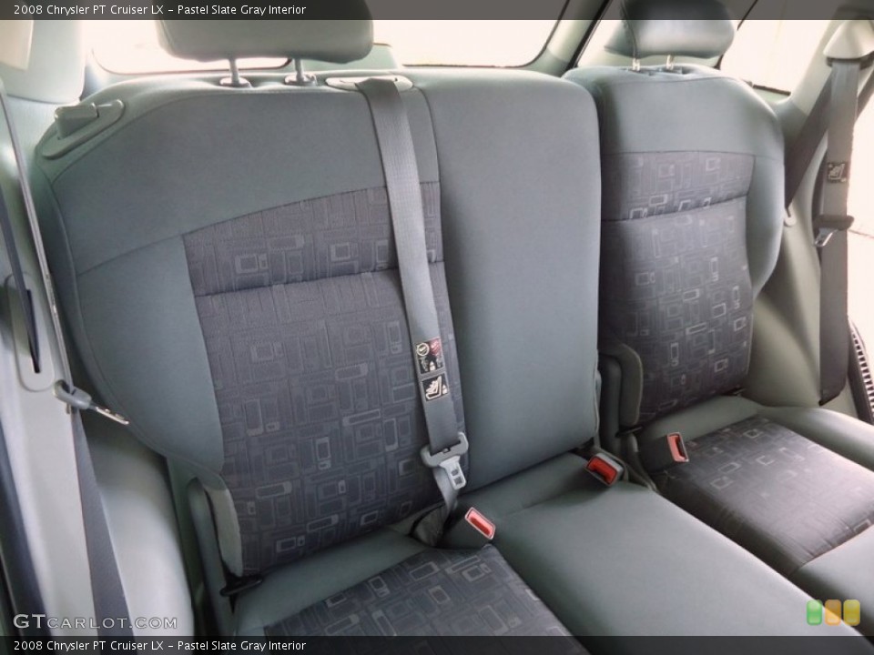Pastel Slate Gray Interior Rear Seat for the 2008 Chrysler PT Cruiser LX #69992281