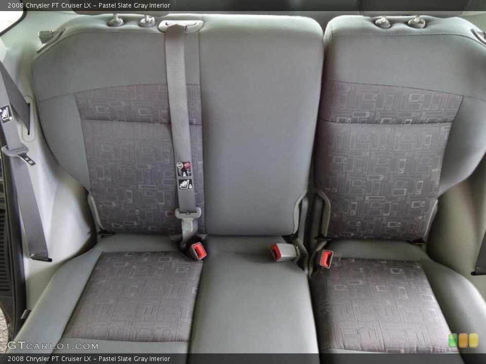 Pastel Slate Gray Interior Rear Seat for the 2008 Chrysler PT Cruiser LX #69992341