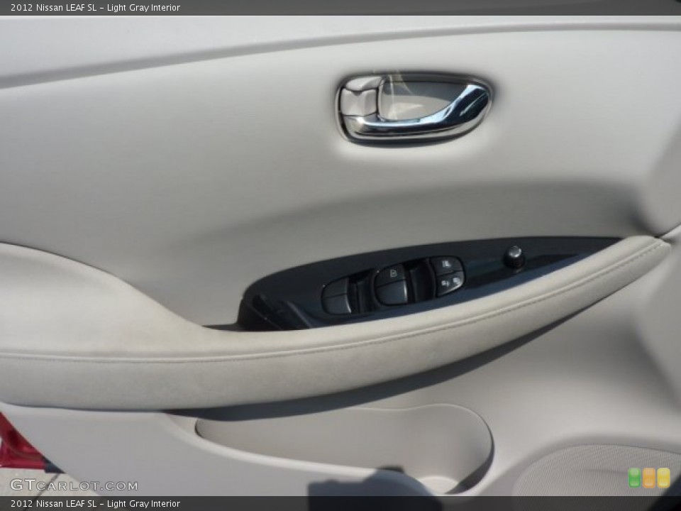 Light Gray Interior Door Panel for the 2012 Nissan LEAF SL #69995677