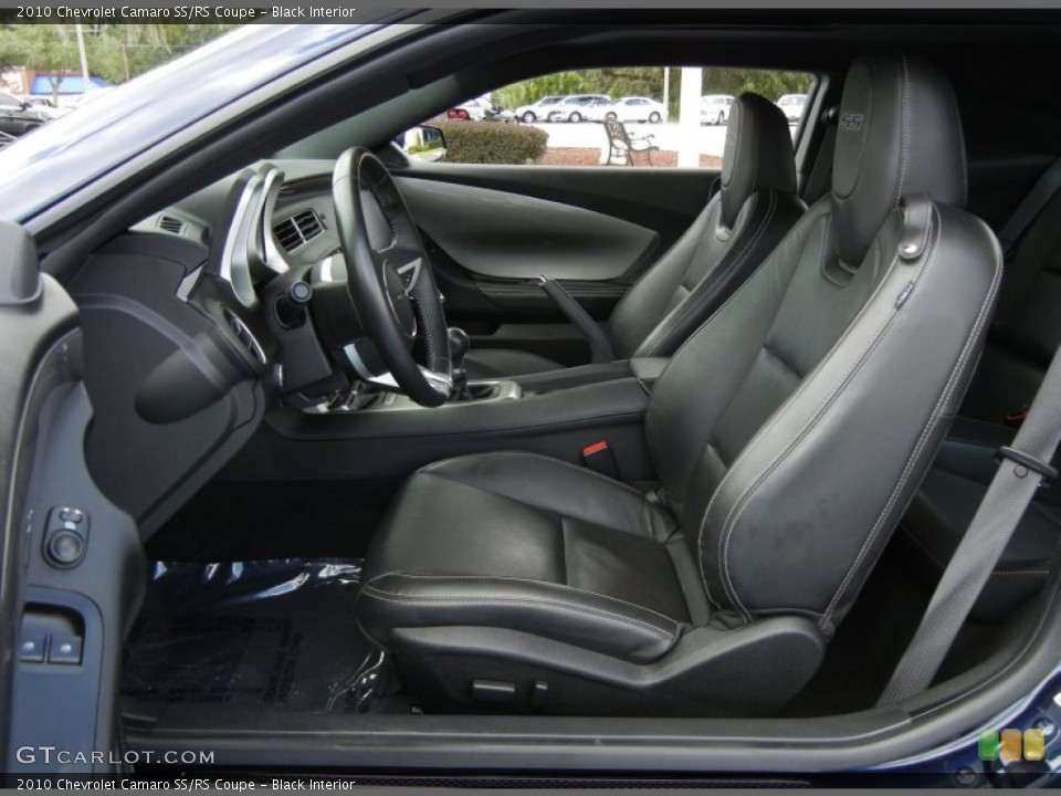 Black Interior Photo for the 2010 Chevrolet Camaro SS/RS Coupe #69998343
