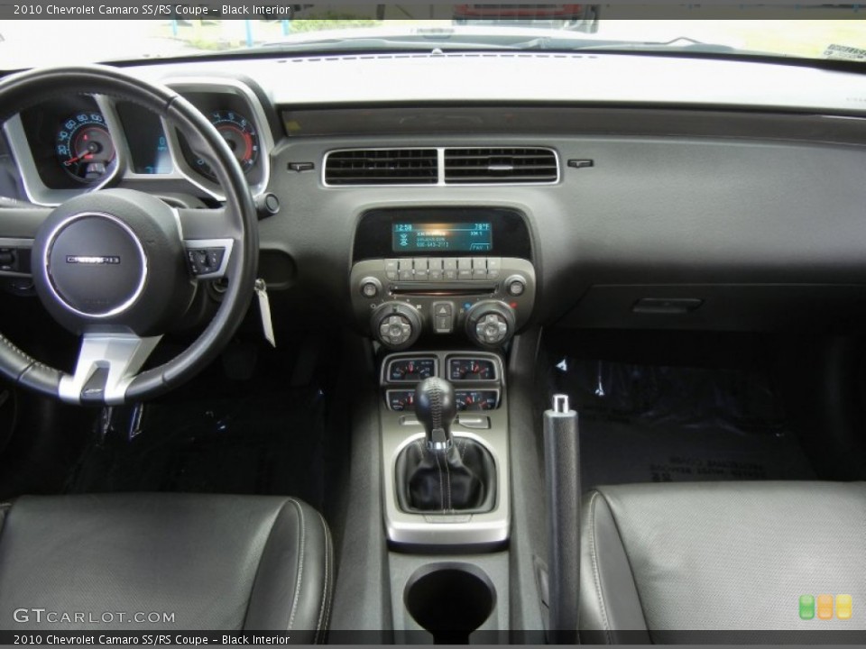 Black Interior Dashboard for the 2010 Chevrolet Camaro SS/RS Coupe #69998435