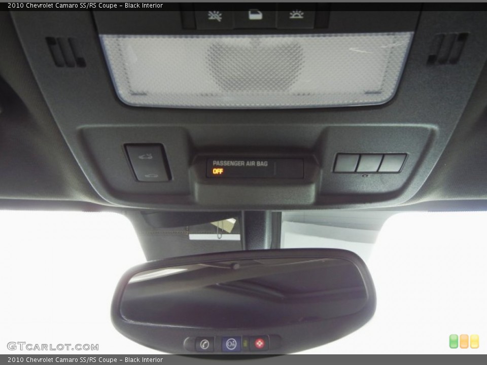 Black Interior Controls for the 2010 Chevrolet Camaro SS/RS Coupe #69998490