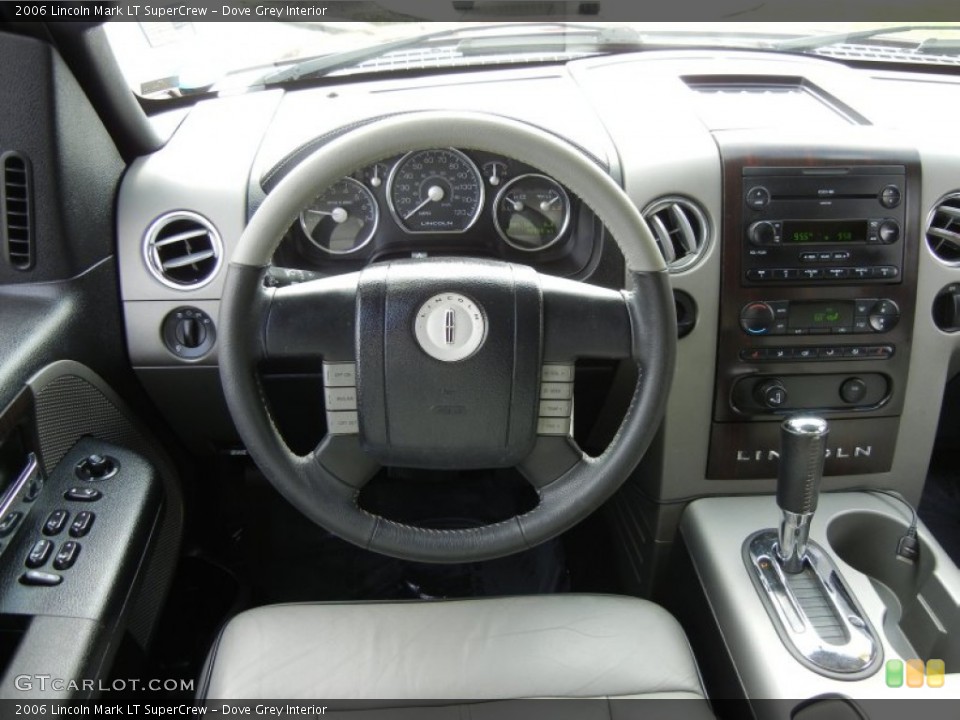 Dove Grey Interior Steering Wheel for the 2006 Lincoln Mark LT SuperCrew #69998781