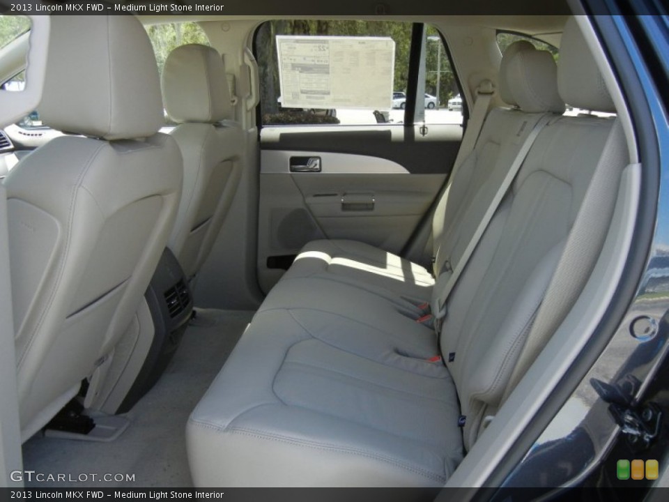 Medium Light Stone Interior Rear Seat for the 2013 Lincoln MKX FWD #70000012