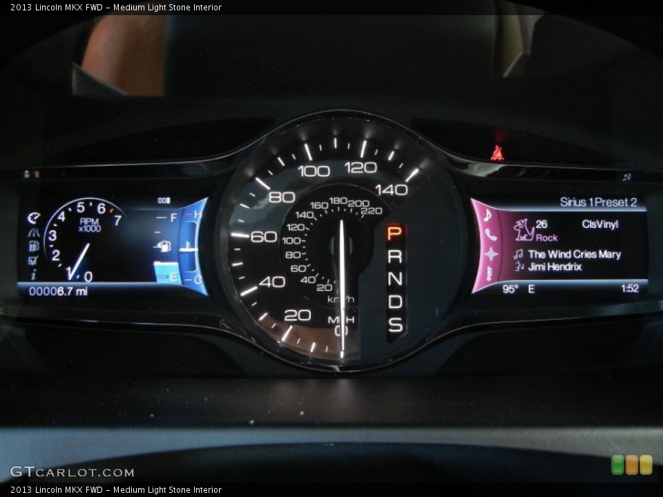 Medium Light Stone Interior Gauges for the 2013 Lincoln MKX FWD #70000035