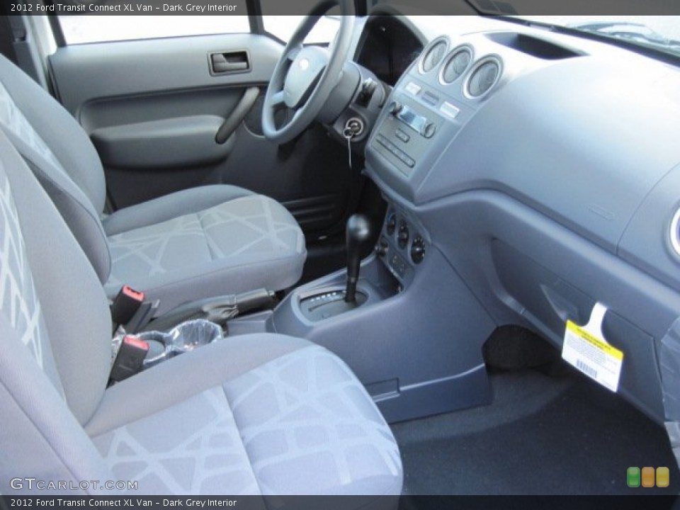 Dark Grey Interior Photo for the 2012 Ford Transit Connect XL Van #70000318