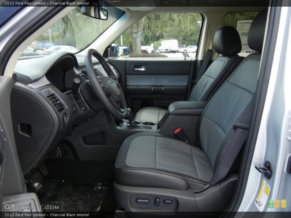 Charcoal Black Interior Photo for the 2013 Ford Flex Limited #70000628