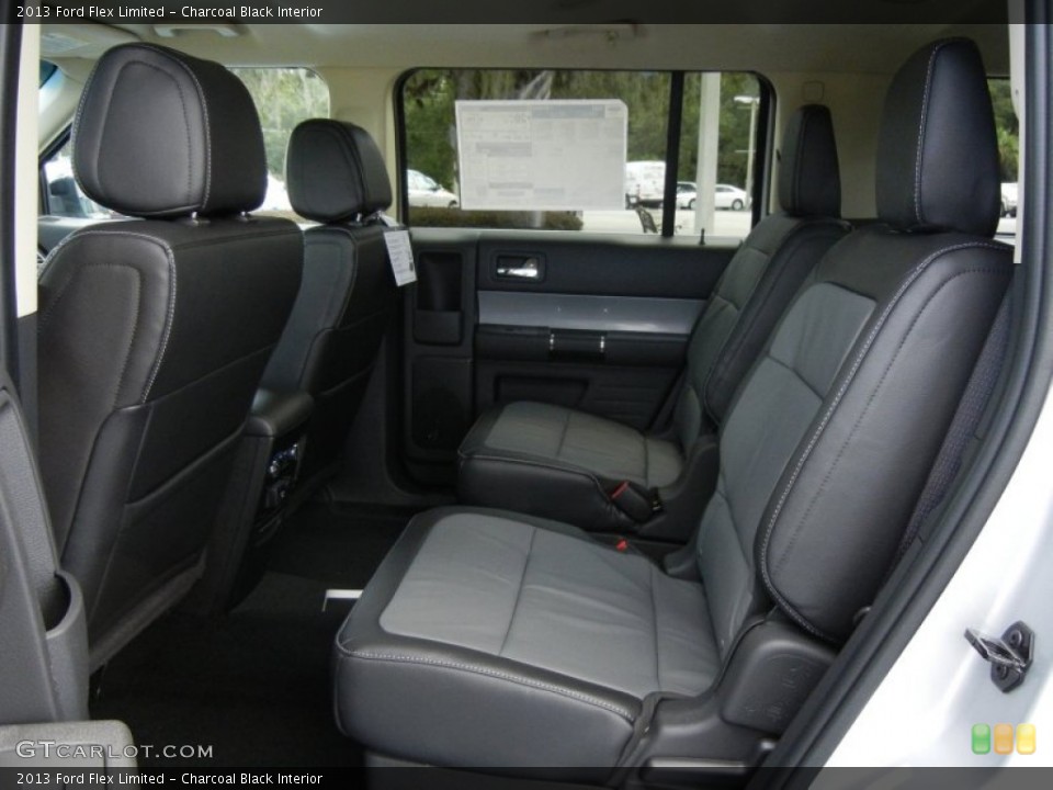 Charcoal Black Interior Photo for the 2013 Ford Flex Limited #70000637