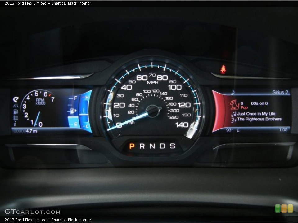 Charcoal Black Interior Gauges for the 2013 Ford Flex Limited #70000673