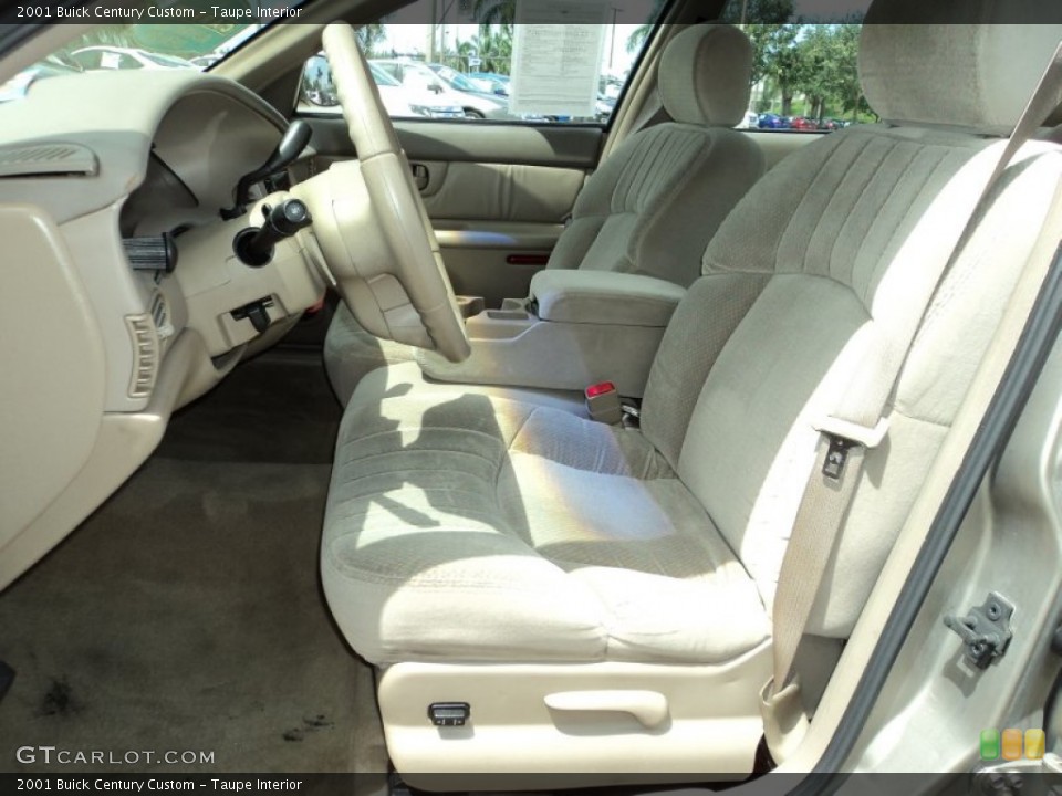 Taupe Interior Front Seat for the 2001 Buick Century Custom #70003702