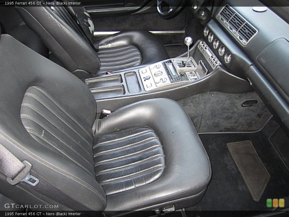 Nero (Black) Interior Photo for the 1995 Ferrari 456 GT #70004179