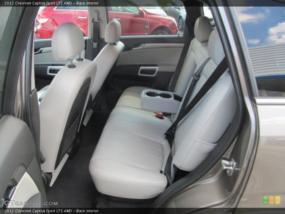 Black Interior Rear Seat for the 2012 Chevrolet Captiva Sport LTZ AWD #70005759