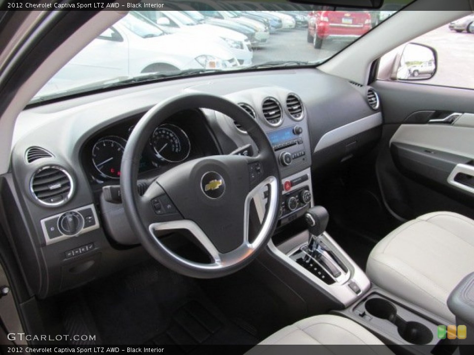 Black Interior Prime Interior for the 2012 Chevrolet Captiva Sport LTZ AWD #70005774