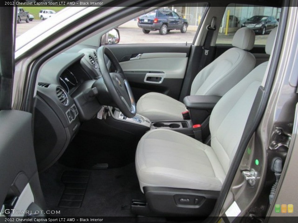 Black Interior Front Seat for the 2012 Chevrolet Captiva Sport LTZ AWD #70005795