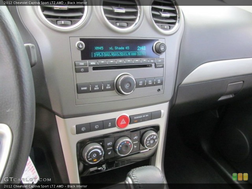 Black Interior Controls for the 2012 Chevrolet Captiva Sport LTZ AWD #70005807