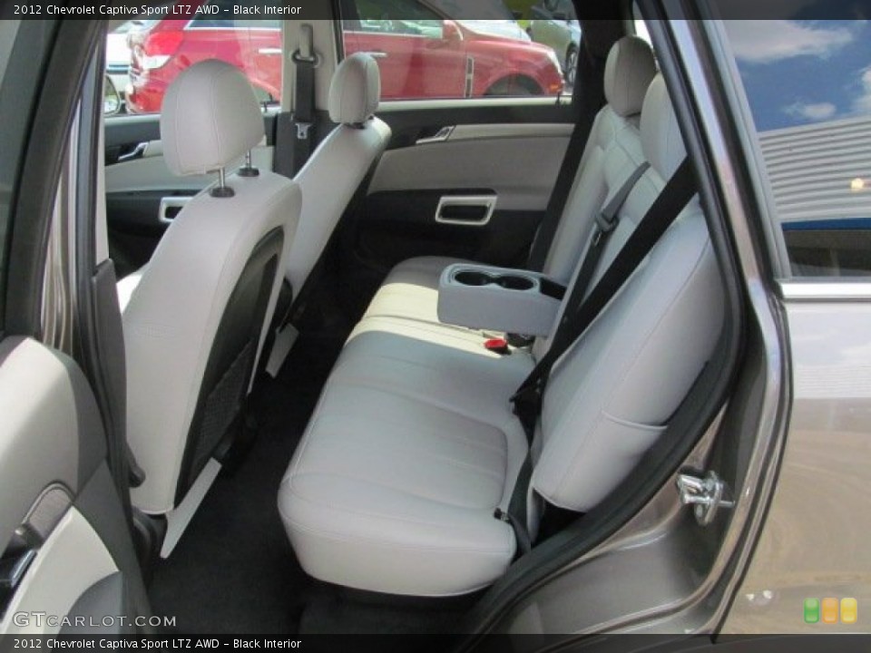 Black Interior Rear Seat for the 2012 Chevrolet Captiva Sport LTZ AWD #70005921