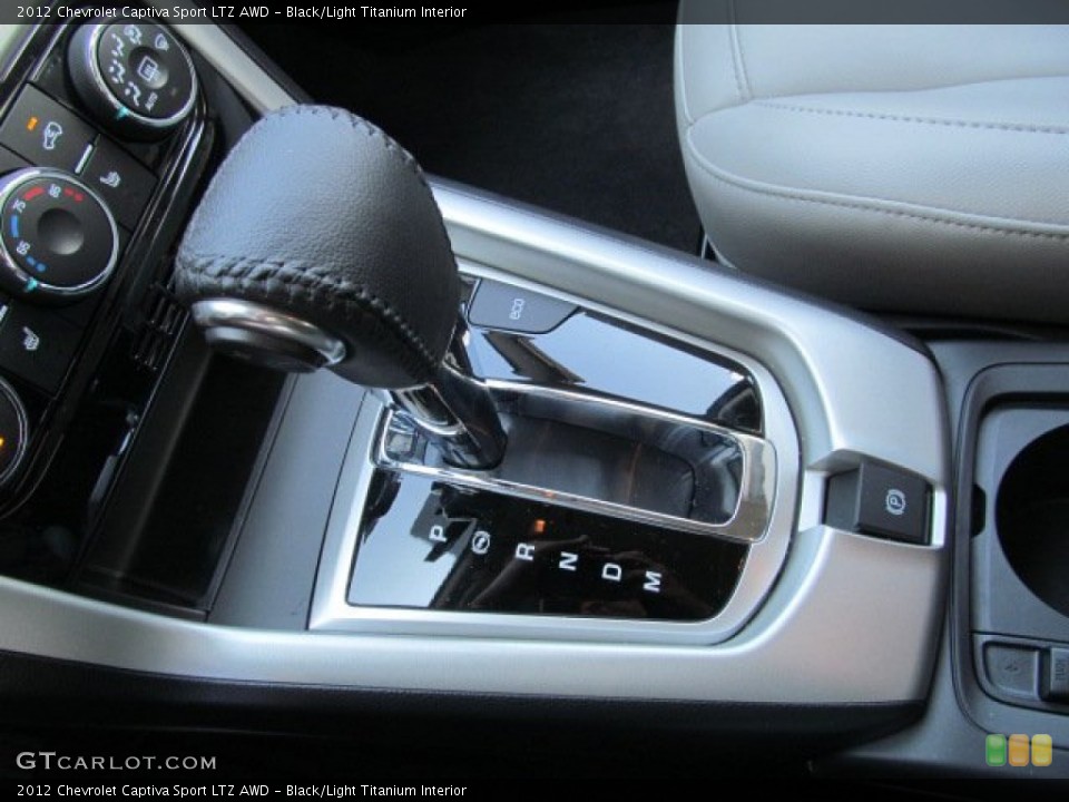 Black/Light Titanium Interior Transmission for the 2012 Chevrolet Captiva Sport LTZ AWD #70006305