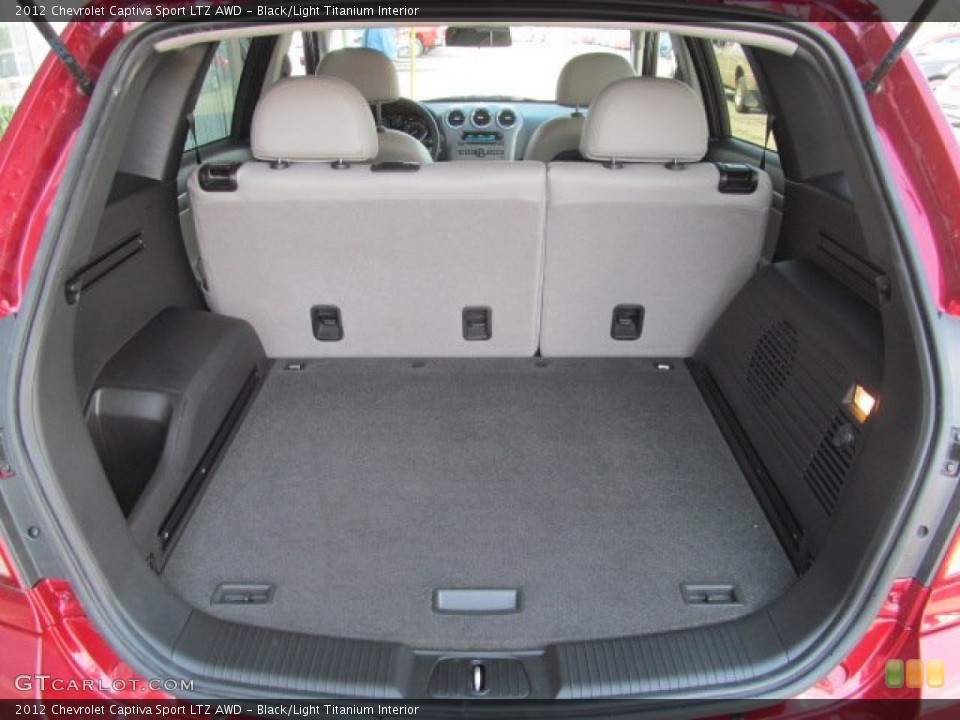 Black/Light Titanium Interior Trunk for the 2012 Chevrolet Captiva Sport LTZ AWD #70006415