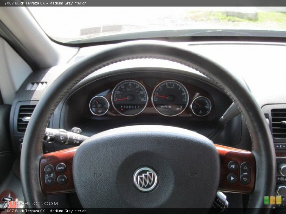 Medium Gray Interior Steering Wheel for the 2007 Buick Terraza CX #70007467
