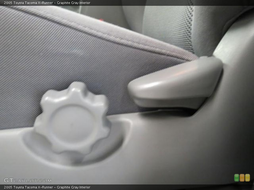 Graphite Gray Interior Controls for the 2005 Toyota Tacoma X-Runner #70008840