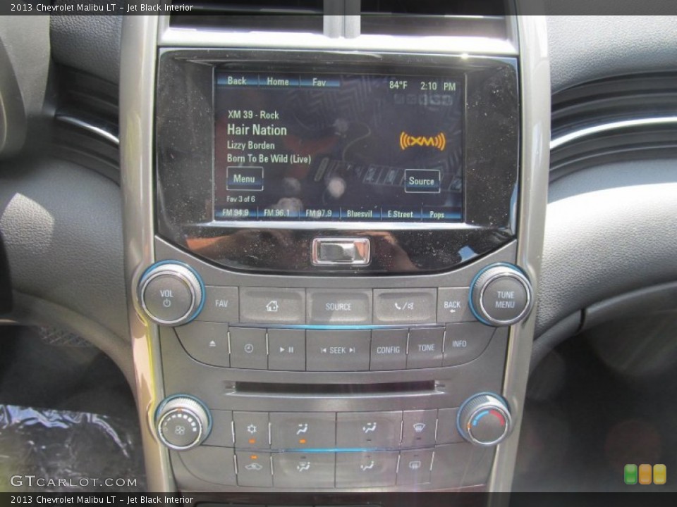 Jet Black Interior Controls for the 2013 Chevrolet Malibu LT #70008958