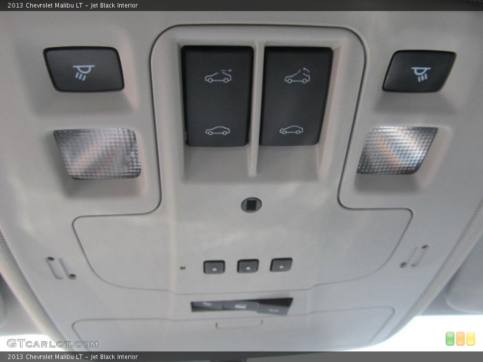 Jet Black Interior Controls for the 2013 Chevrolet Malibu LT #70008996