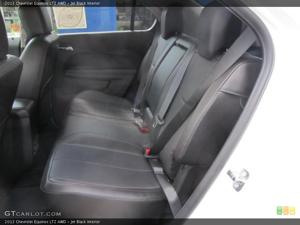 Jet Black Interior Rear Seat for the 2013 Chevrolet Equinox LTZ AWD #70009696