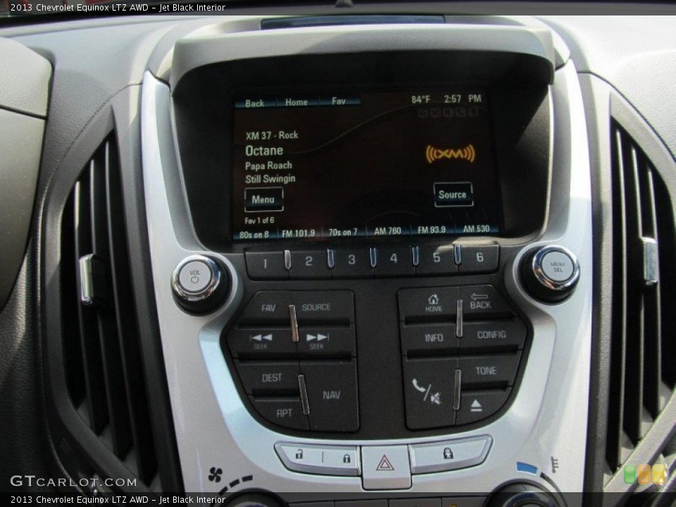 Jet Black Interior Controls for the 2013 Chevrolet Equinox LTZ AWD #70009720