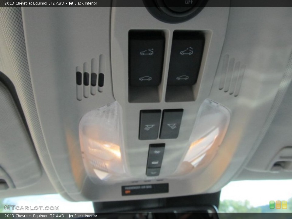 Jet Black Interior Controls for the 2013 Chevrolet Equinox LTZ AWD #70009756