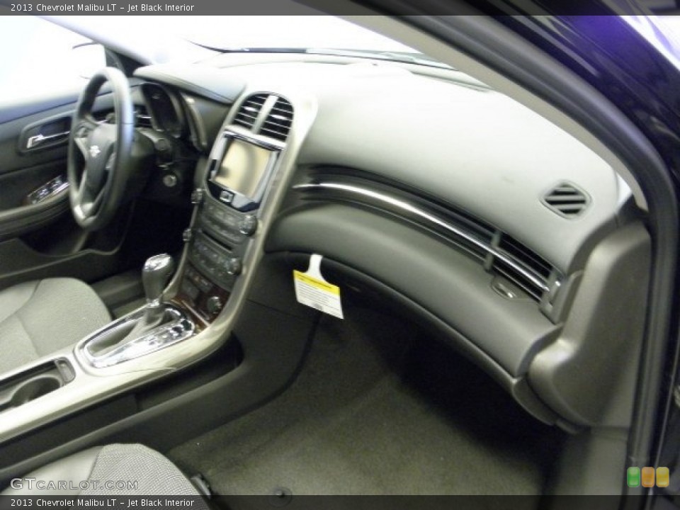 Jet Black Interior Dashboard for the 2013 Chevrolet Malibu LT #70010998