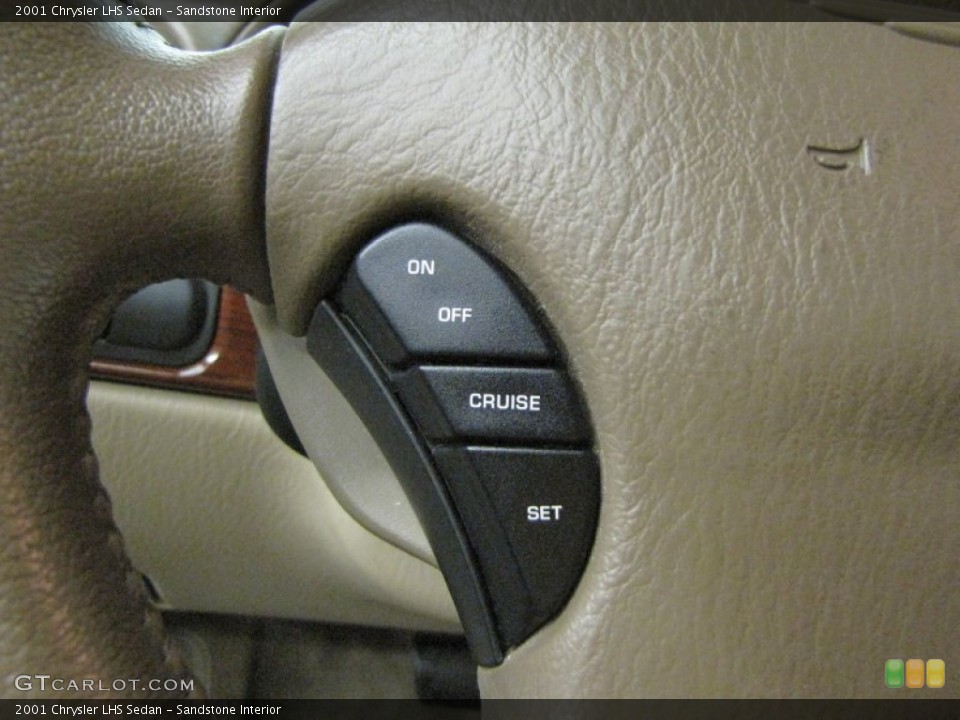 Sandstone Interior Controls for the 2001 Chrysler LHS Sedan #70011467