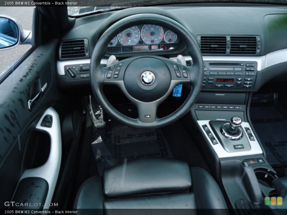 Black Interior Dashboard for the 2005 BMW M3 Convertible #70012475